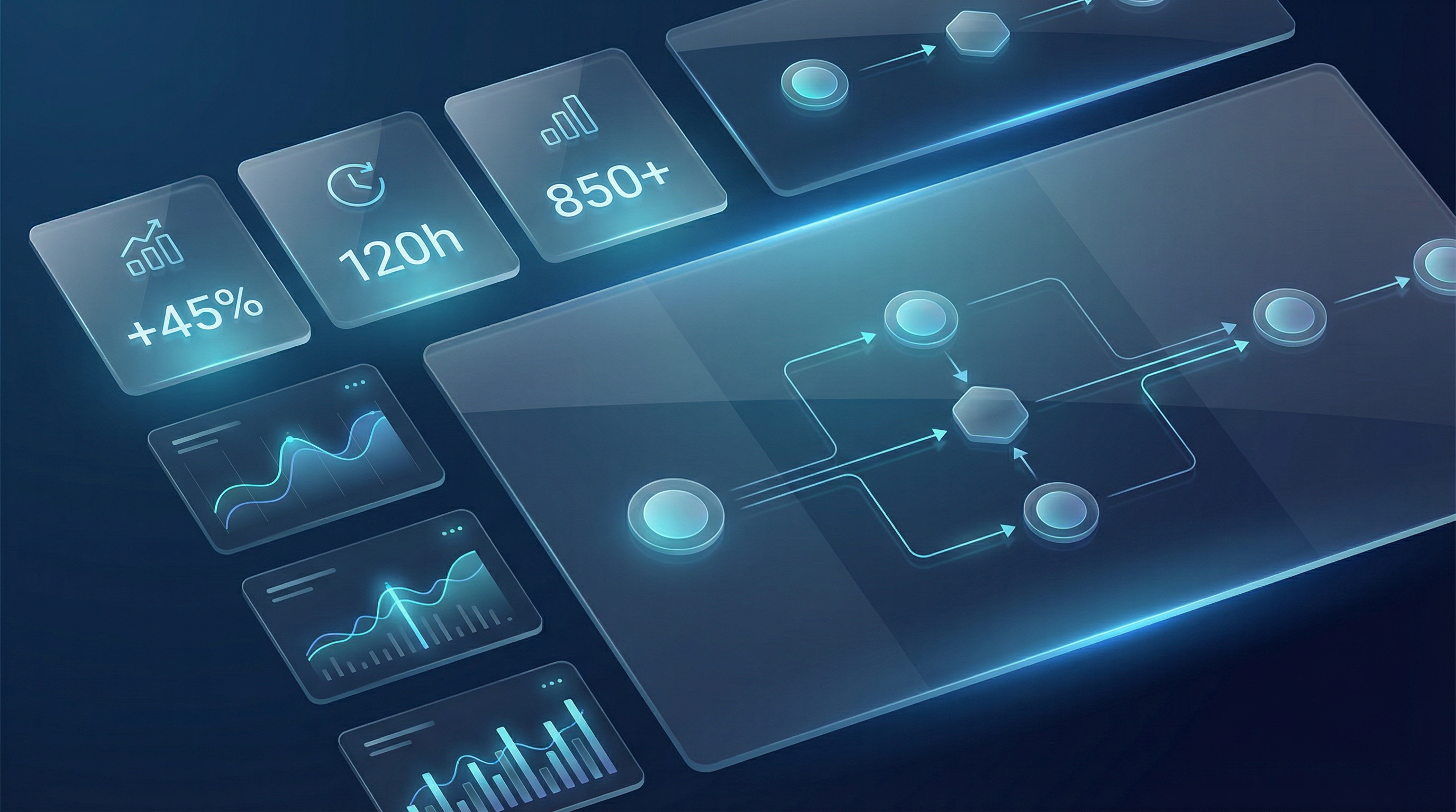 Dashboard d'automatisation Opticonsult