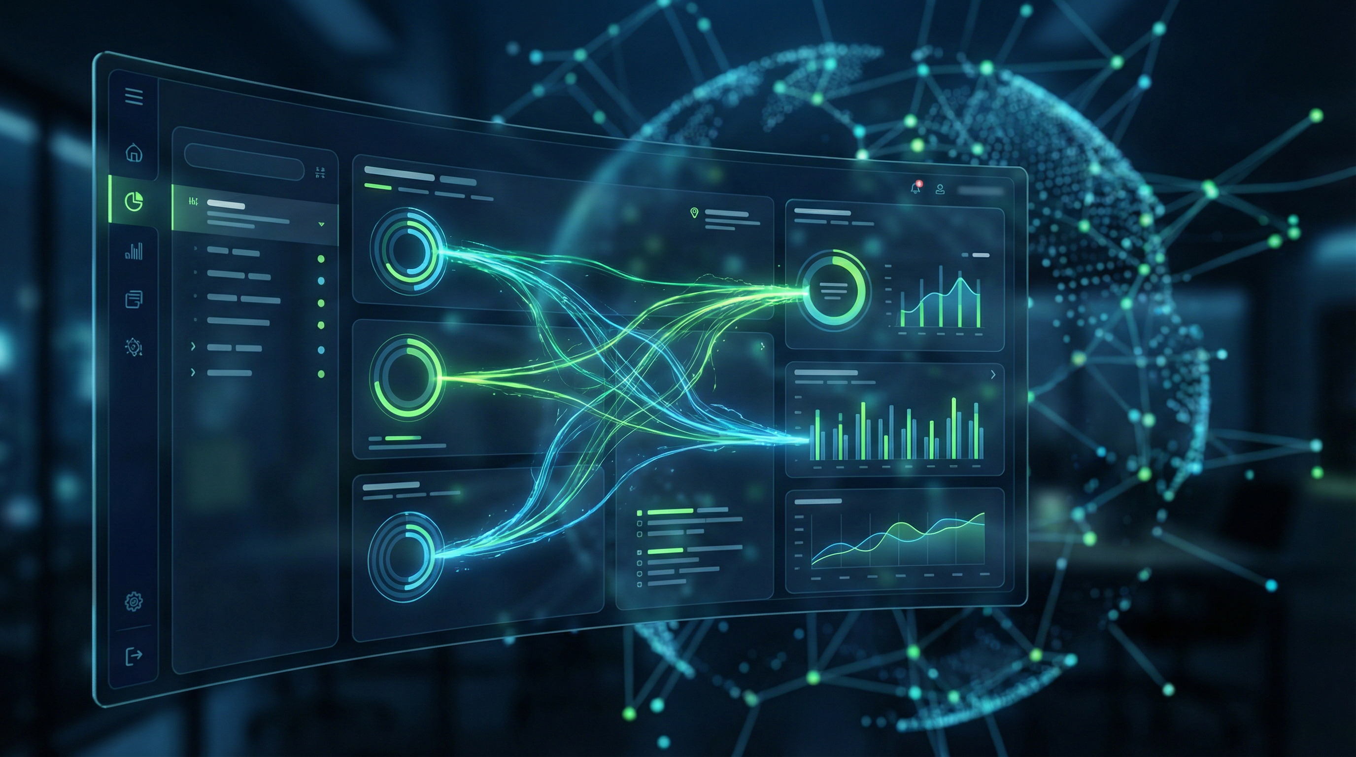 Dashboard workflows IA